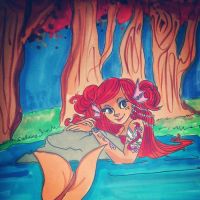 Fall Mermaid